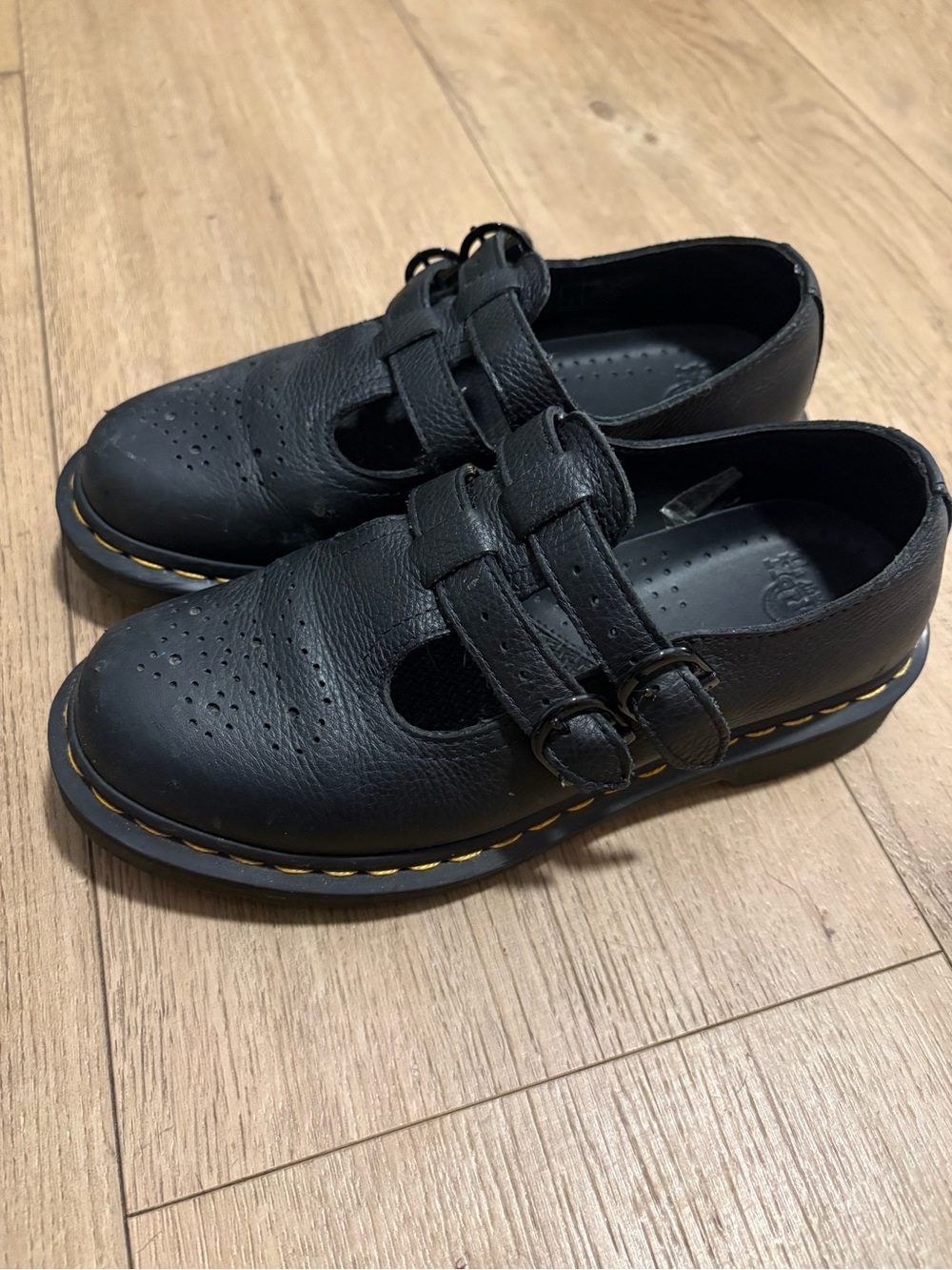 Dr. Martens soft leather Mary Janes